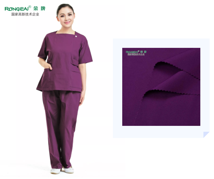 bb贝博Ballbet医纺紫色面料